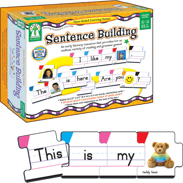 Carson Dellosa Sentence Building Board Game, Grade K-2 846026